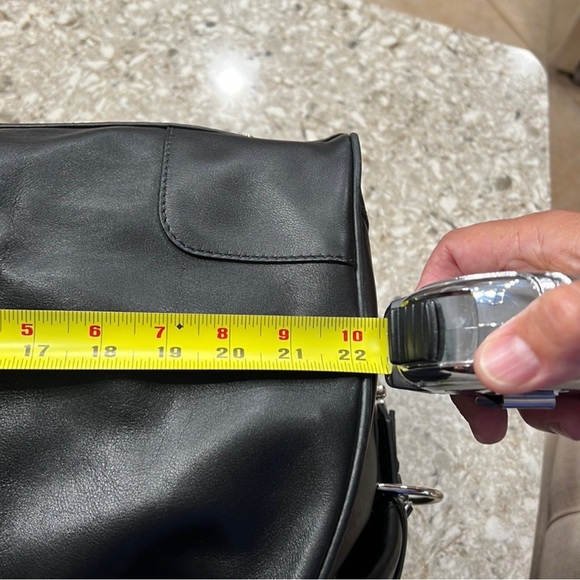 Coach Black Leather Duffel Bag - Picture 6 of 8